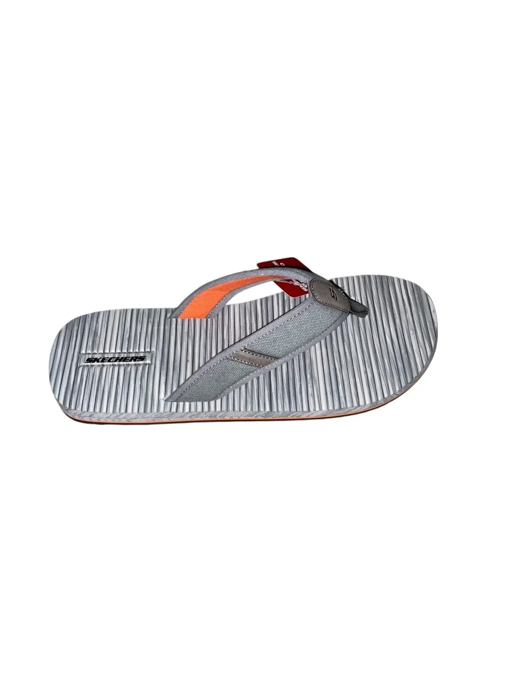 Skechers Tantric Rafe Sandals / Flip-Flops - NWT Mens Size 8 Gray - 205433